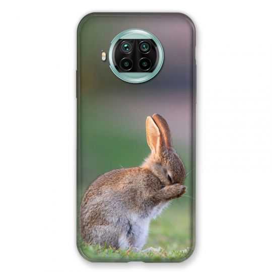 Coque Pour Xiaomi Mi 10T Lite 5G Lapin Marron