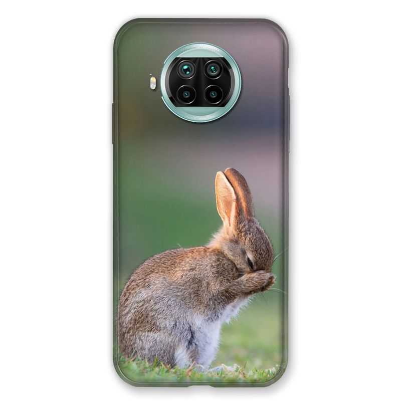 Coque Pour Xiaomi Mi 10T Lite 5G Lapin Marron