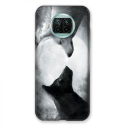 Coque Pour Xiaomi Mi 10T Lite 5G Loup Duo