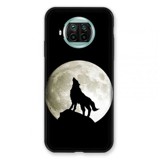 Coque Pour Xiaomi Mi 10T Lite 5G Loup Noir