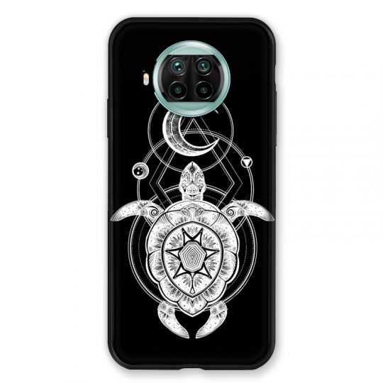 Coque Pour Xiaomi Mi 10T Lite 5G Animaux Maori Tortue Noir