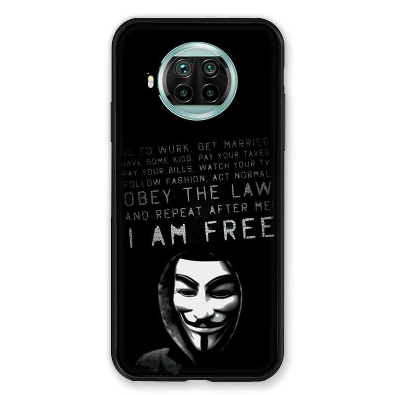 Coque Pour Xiaomi Mi 10T Lite 5G Anonymous I am free
