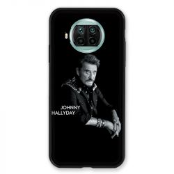 Coque Pour Xiaomi Mi 10T Lite 5G Johnny Hallyday Noir