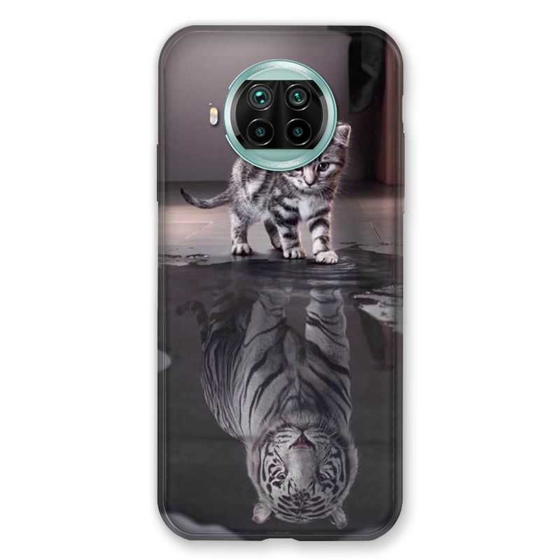 Coque Pour Xiaomi Mi 10T Lite 5G Chat Reflet