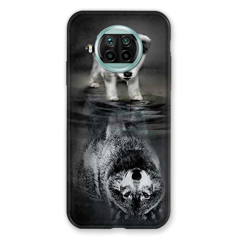 Coque Pour Xiaomi Mi 10T Lite 5G Chien Reflet