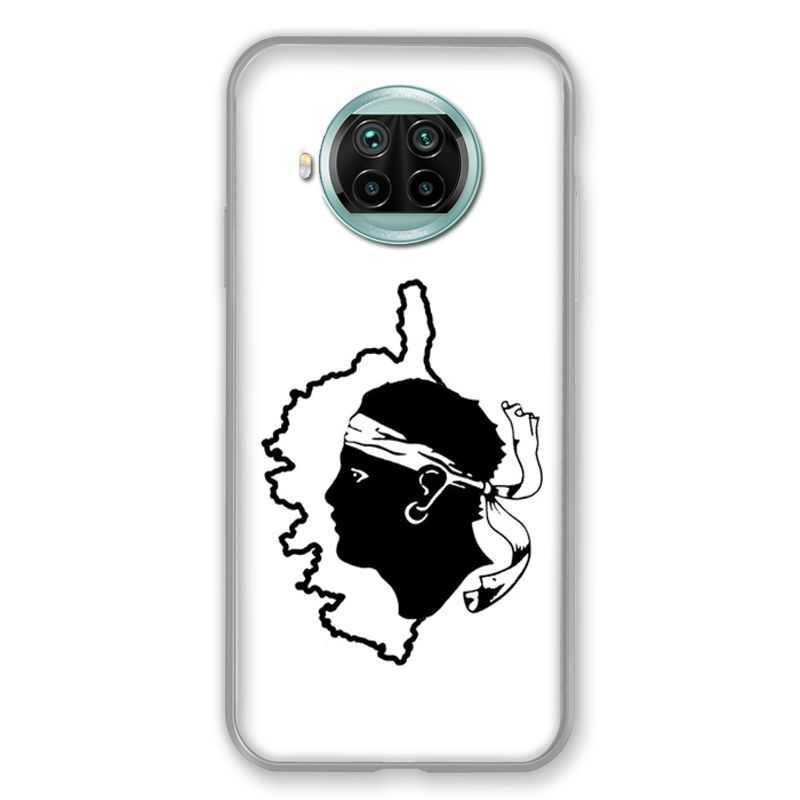 Coque Pour Xiaomi Mi 10T Lite 5G Corse Blanc