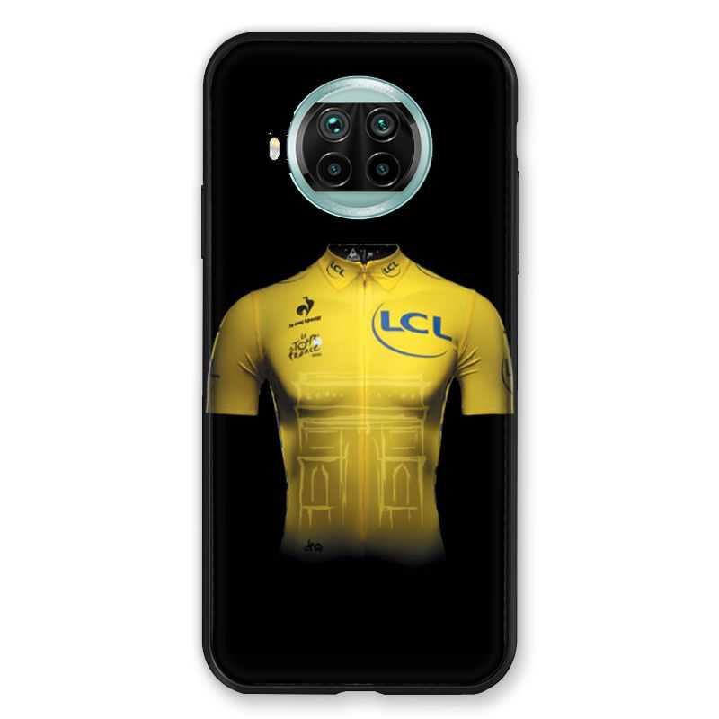 Coque Pour Xiaomi Mi 10T Lite 5G Cyclisme Maillot Jaune