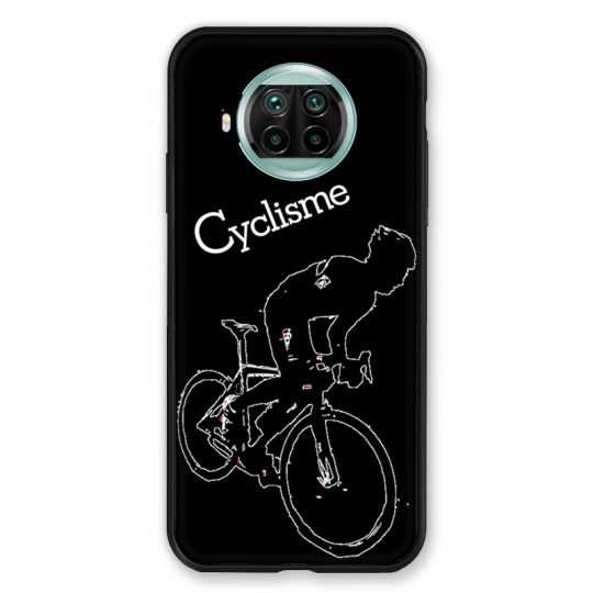 Coque Pour Xiaomi Mi 10T Lite 5G Cyclisme Ombre Blanche