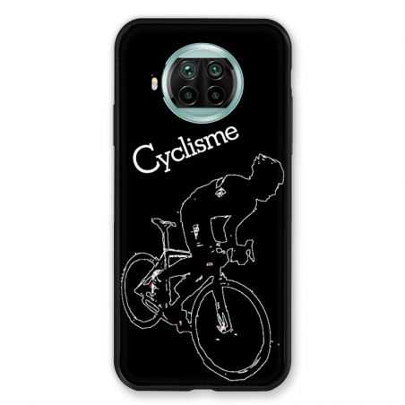 Coque Pour Xiaomi Mi 10T Lite 5G Cyclisme Ombre Blanche