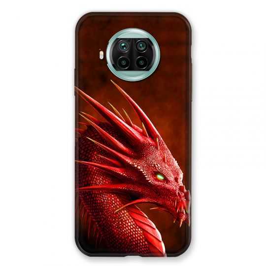 Coque Pour Xiaomi Mi 10T Lite 5G Dragon Rouge