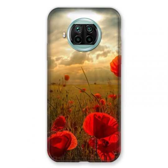 Coque Pour Xiaomi Mi 10T Lite 5G Fleur Coquelicot