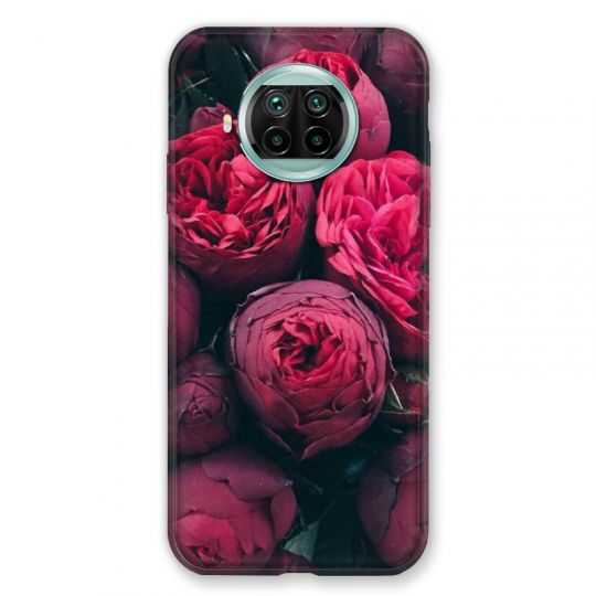 Coque Pour Xiaomi Mi 10T Lite 5G Fleur Pivoine