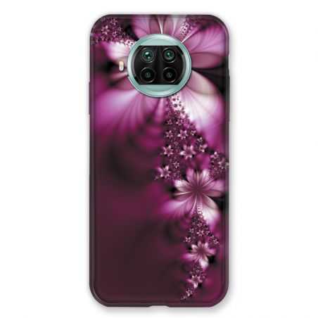 Coque Pour Xiaomi Mi 10T Lite 5G Fleur Violette Montante