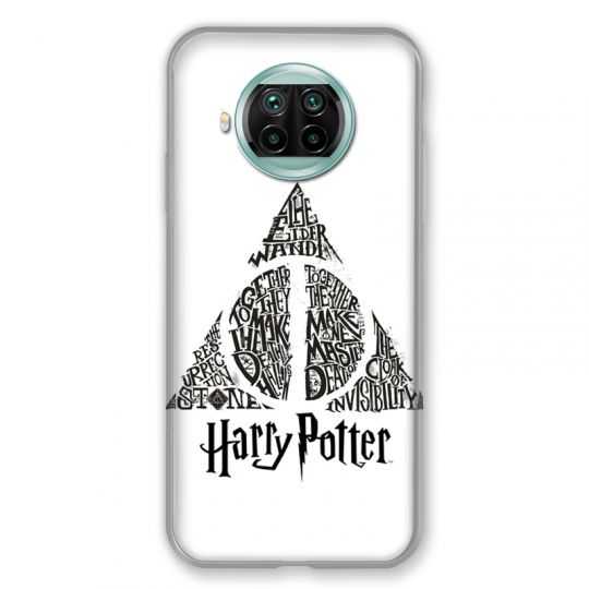 Coque Pour Xiaomi Mi 10T Lite 5G WB License Harry Potter Triangle Blanc