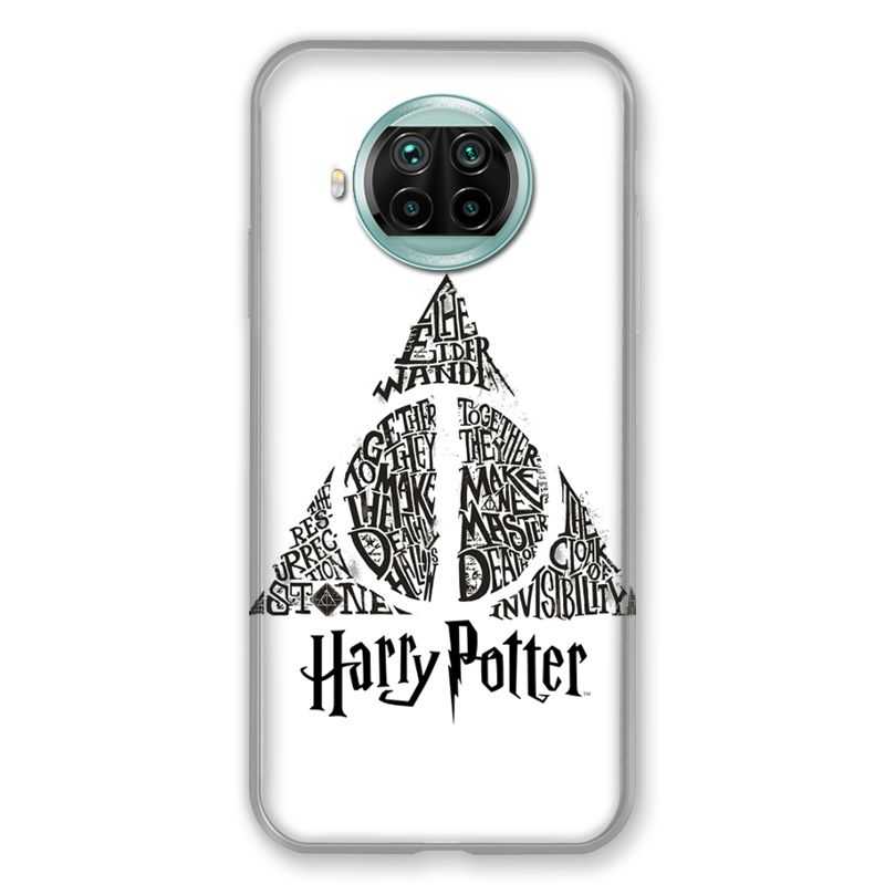 Coque Pour Xiaomi Mi 10T Lite 5G WB License Harry Potter Triangle Blanc