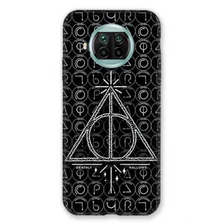 Coque Pour Xiaomi Mi 10T Lite 5G WB License Harry Potter Triangle noir