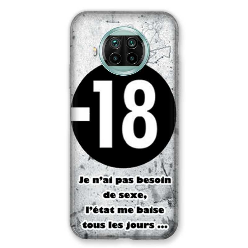 Coque Pour Xiaomi Mi 10T Lite 5G Humour 18 Ans