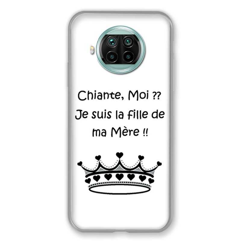 Coque Pour Xiaomi Mi 10T Lite 5G Humour Moi Chiante