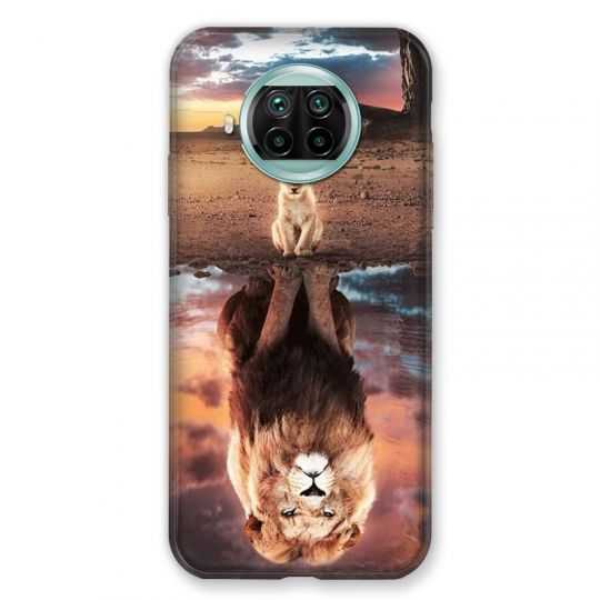 Coque Pour Xiaomi Mi 10T Lite 5G Lion Reflet