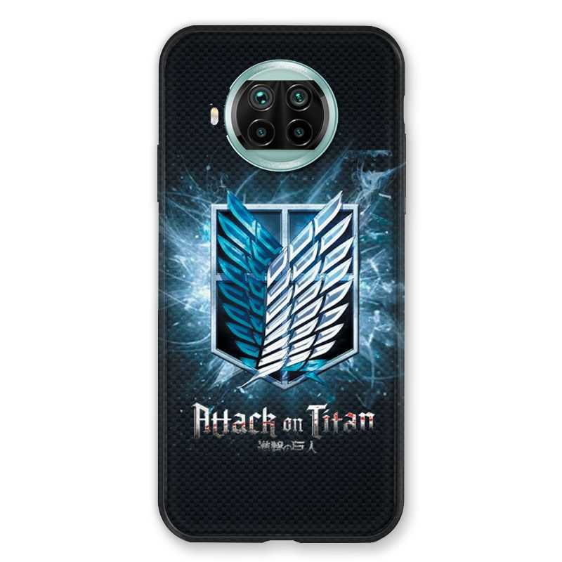 Coque Pour Xiaomi Mi 10T Lite 5G Manga Attaque Titans Noir