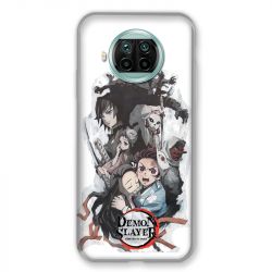 Coque Pour Xiaomi Mi 10T Lite 5G Manga Demon Slayer Blanc