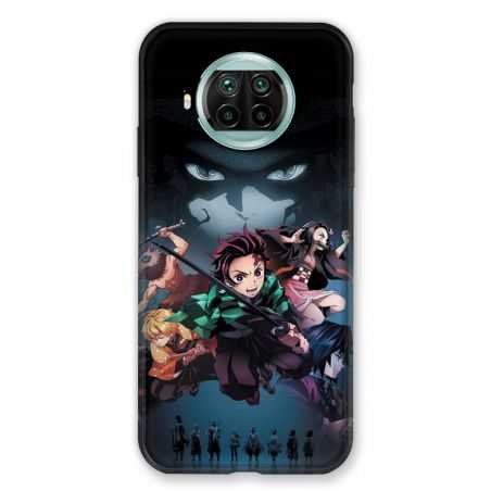 Coque Pour Xiaomi Mi 10T Lite 5G Manga Demon Slayer Noir