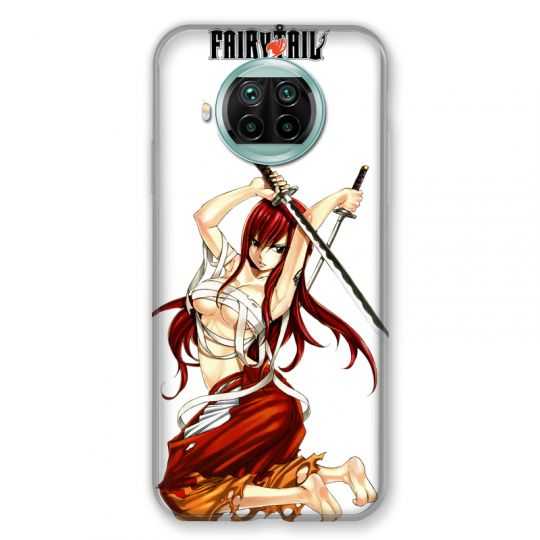 Coque Pour Xiaomi Mi 10T Lite 5G Manga Fairy Tail Erza