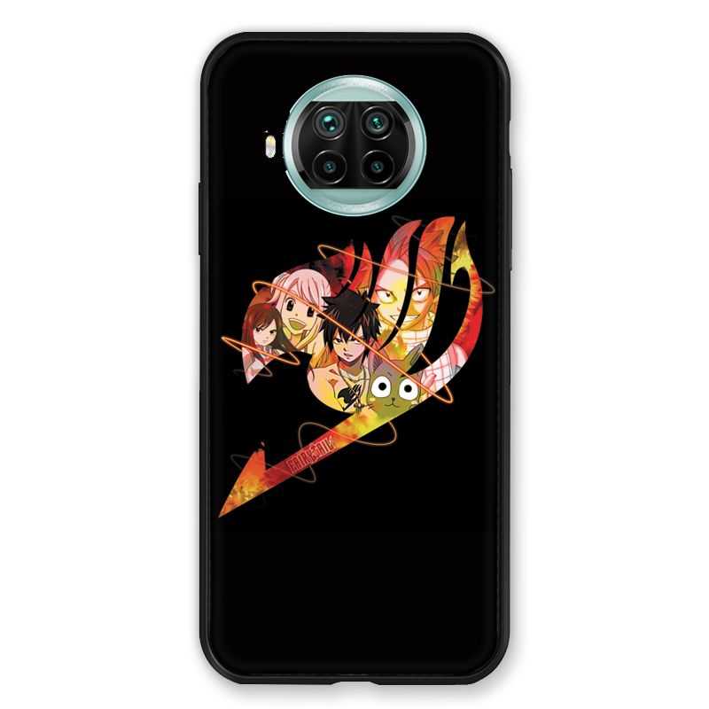 Coque Pour Xiaomi Mi 10T Lite 5G Manga Fairy Tail Logo Noir