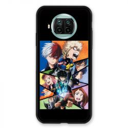 Coque Pour Xiaomi Mi 10T Lite 5G Manga My Hero Academia Noir