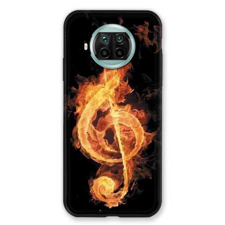 Coque Pour Xiaomi Mi 10T Lite 5G Musique Clé Sol Feu N