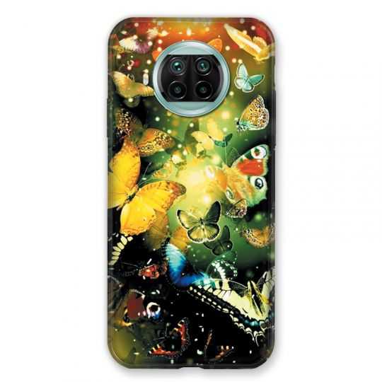 Coque Pour Xiaomi Mi 10T Lite 5G Papillon Jaune