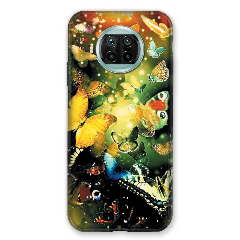 Coque Pour Xiaomi Mi 10T Lite 5G Papillon Jaune