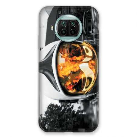 Coque Pour Xiaomi Mi 10T Lite 5G Pompier Casque Feu