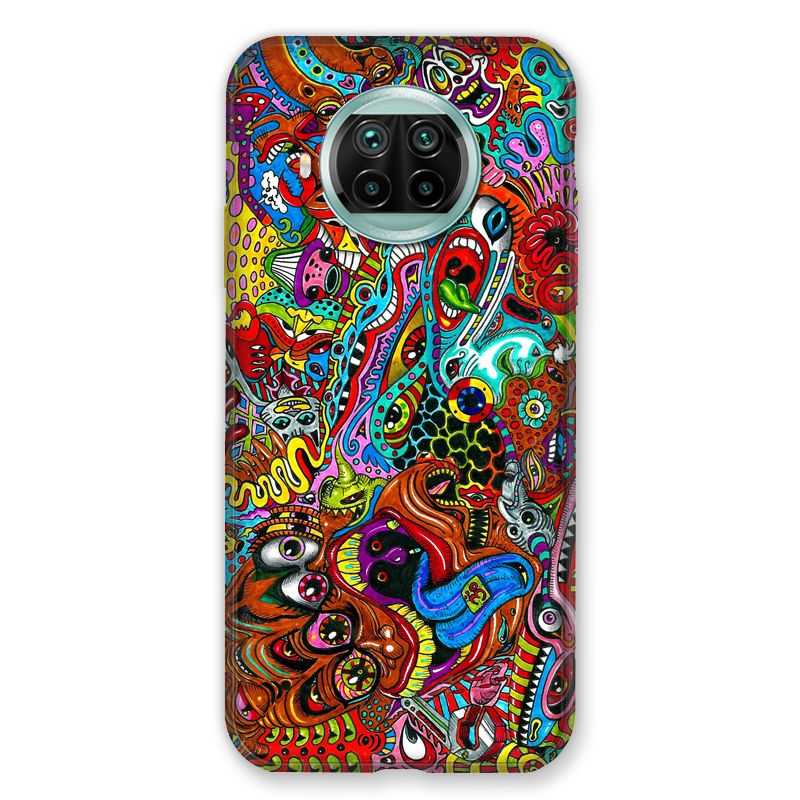 Coque Pour Xiaomi Mi 10T Lite 5G Psychedelic Yeux