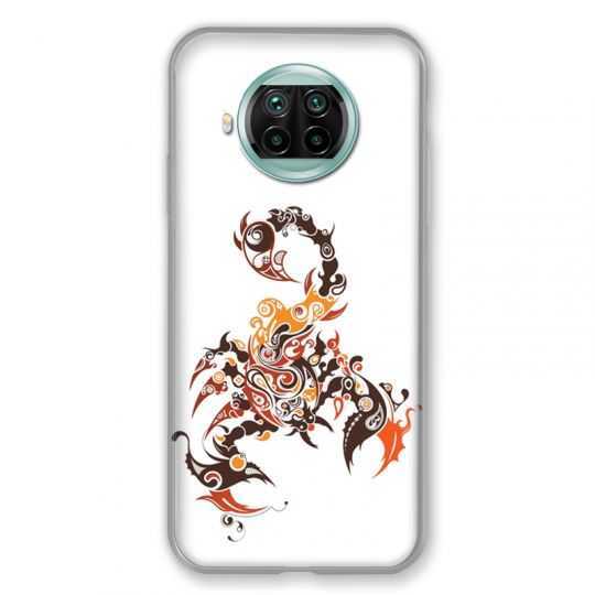 Coque Pour Xiaomi Mi 10T Lite 5G Scorpion Blanc