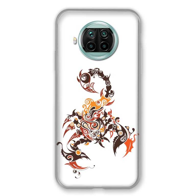 Coque Pour Xiaomi Mi 10T Lite 5G Scorpion Blanc