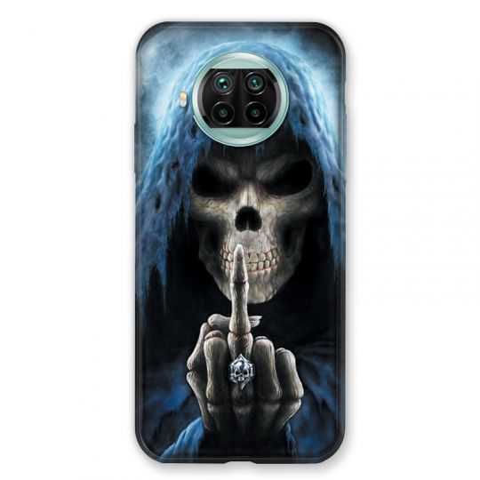 Coque Pour Xiaomi Mi 10T Lite 5G Tete de Mort Doigt