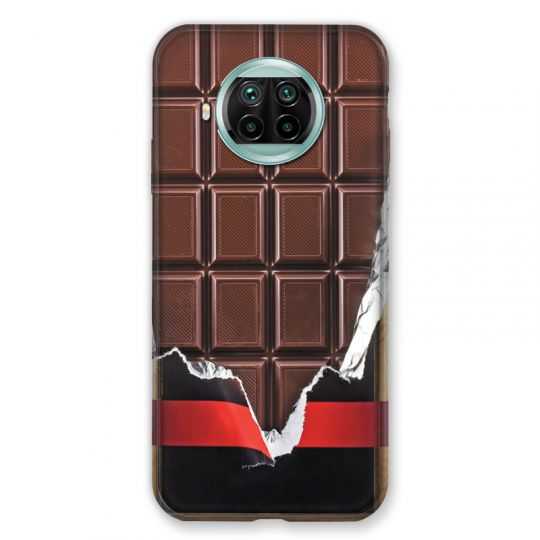 Coque Pour Xiaomi Mi 10T Lite 5G Trompe Oeil Chocolat