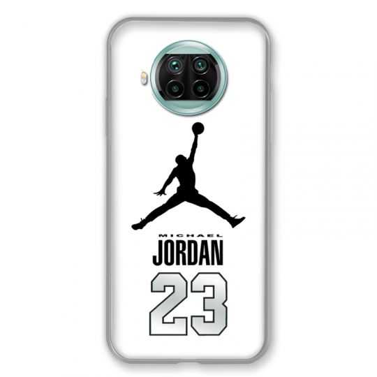Coque Pour Xiaomi Mi 10T Lite 5G Jordan 23 Blanc