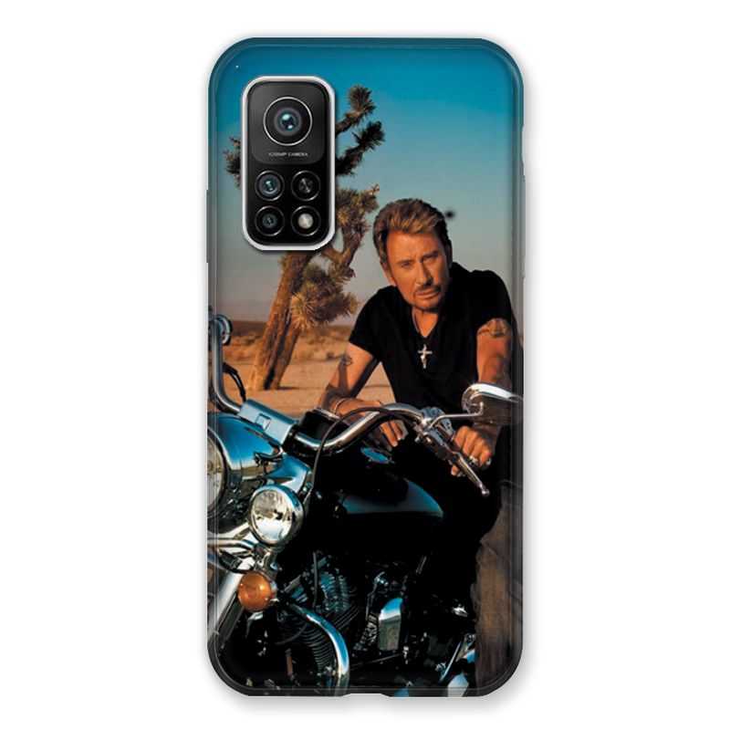 Coque Pour Xiaomi Mi 10T / Mi 10T Pro Johnny Hallyday Moto