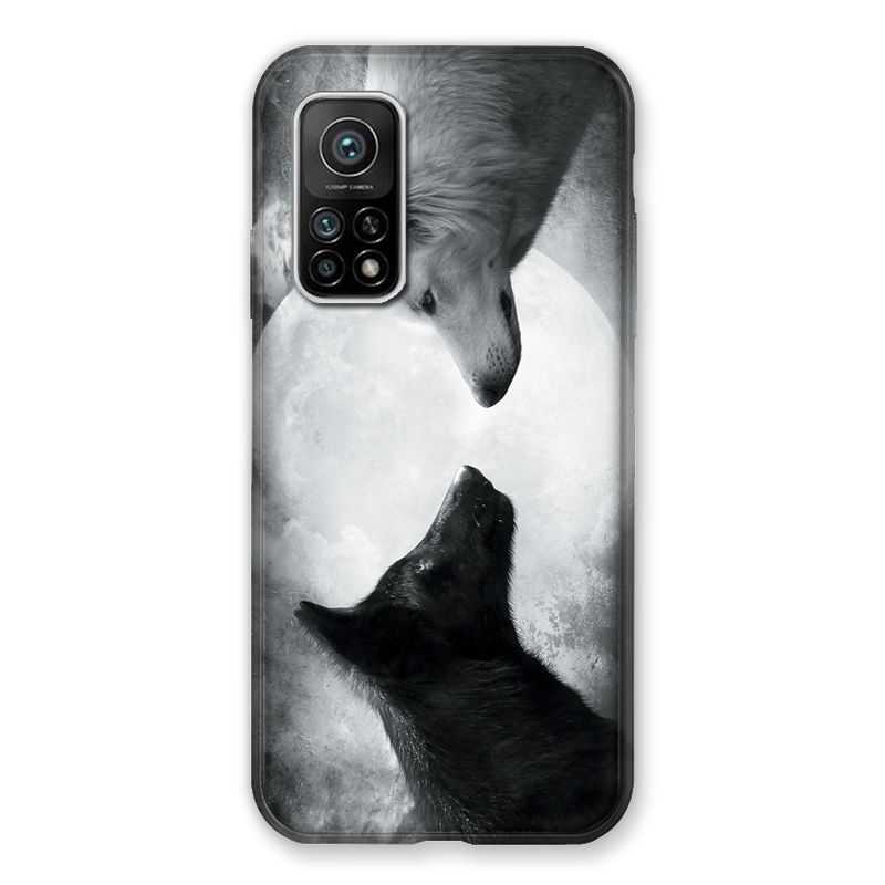 Coque Pour Xiaomi Mi 10T / Mi 10T Pro Loup Duo