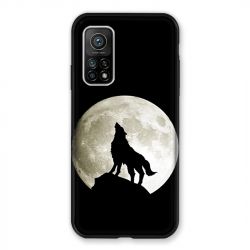 Coque Pour Xiaomi Mi 10T / Mi 10T Pro Loup Noir