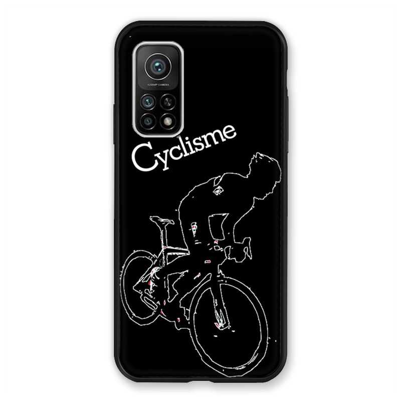 Coque Pour Xiaomi Mi 10T / Mi 10T Pro Cyclisme Ombre Blanche