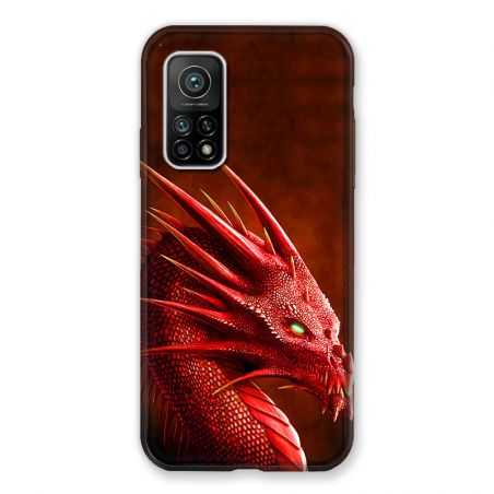 Coque Pour Xiaomi Mi 10T / Mi 10T Pro Dragon Rouge