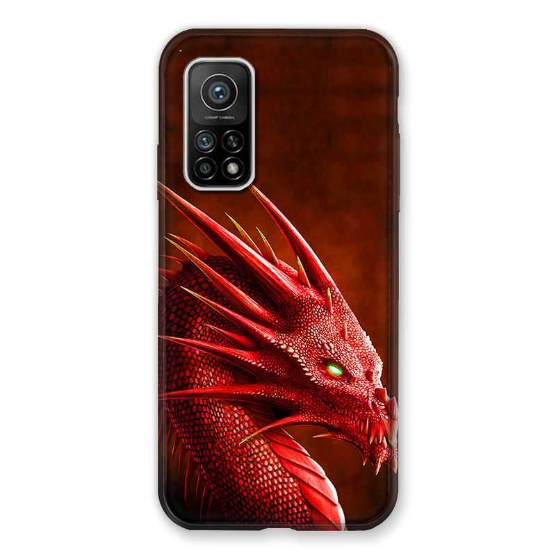 Coque Pour Xiaomi Mi 10T / Mi 10T Pro Dragon Rouge