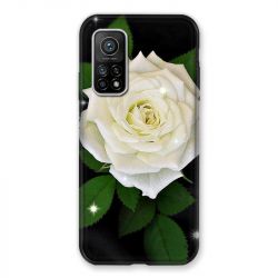 Coque Pour Xiaomi Mi 10T / Mi 10T Pro Fleur Rose Blanche
