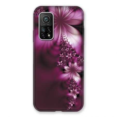 Coque Pour Xiaomi Mi 10T / Mi 10T Pro Fleur Violette Montante