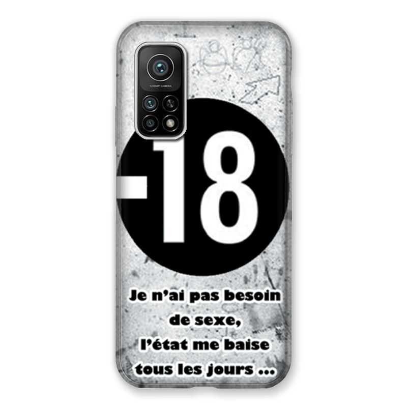 Coque Pour Xiaomi Mi 10T / Mi 10T Pro Humour 18 Ans