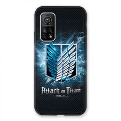 Coque Pour Xiaomi Mi 10T / Mi 10T Pro Manga Attaque Titans Noir