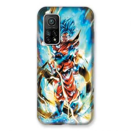 Coque Pour Xiaomi Mi 10T / Mi 10T Pro Manga Dragon Ball Sangoku Blanc